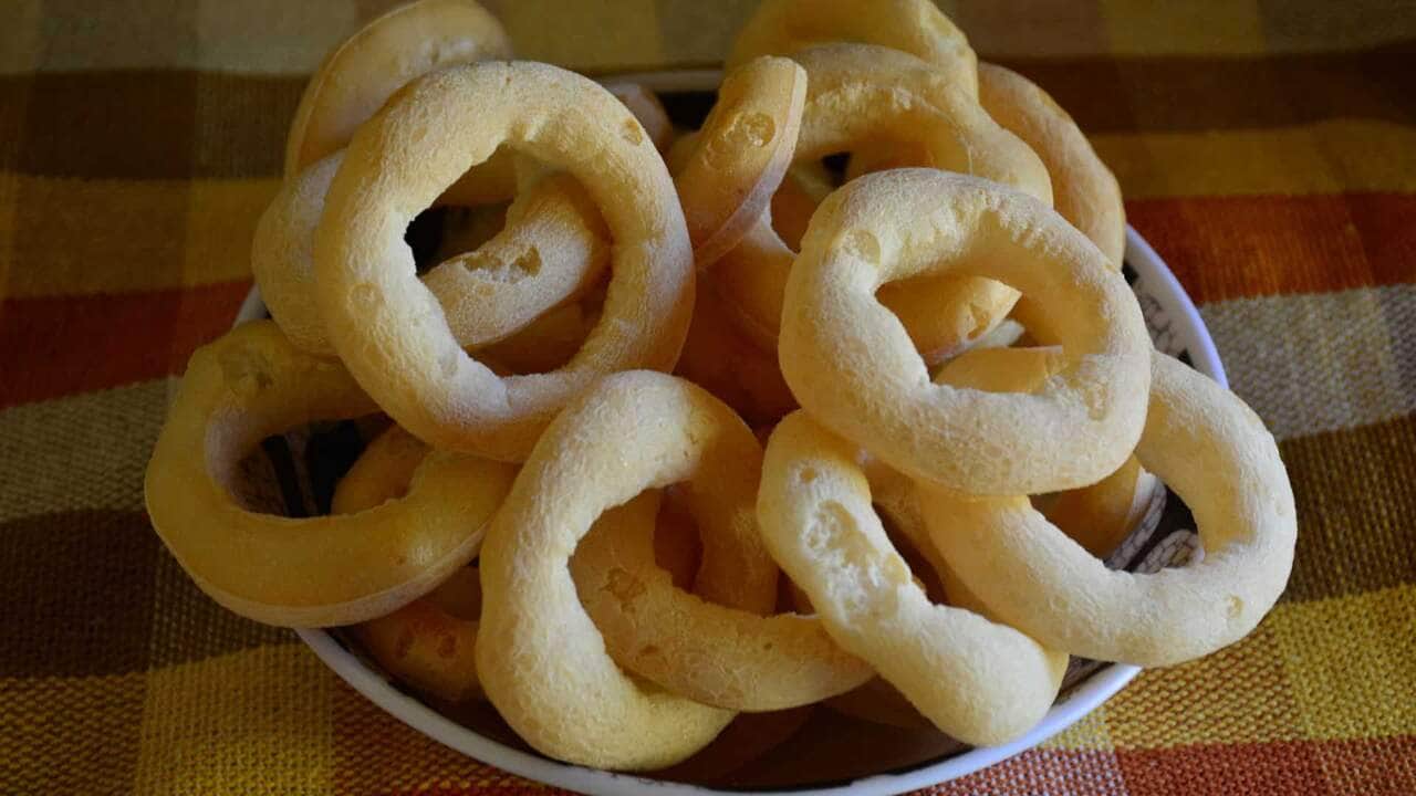 receita de rosca de polvilho