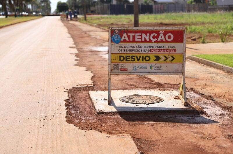 saae orienta moradores sobre cuidados durante as obras de rede de esgoto