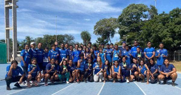 vitoriosa asa sorriso retorna do estadual de atletismo com 44 medalhas