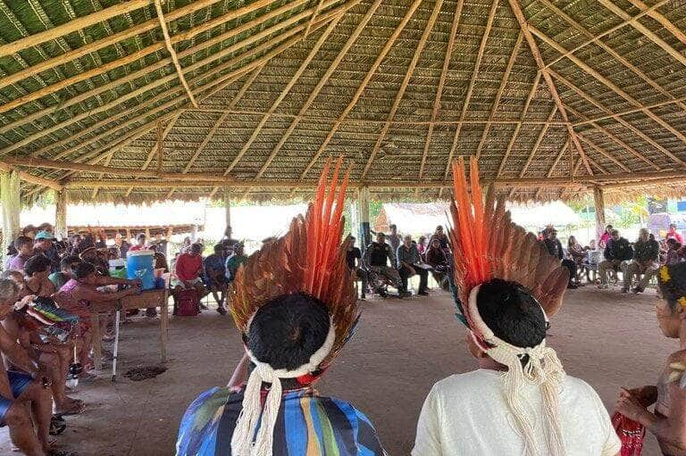 governo entrega titulos de terra indigena no para