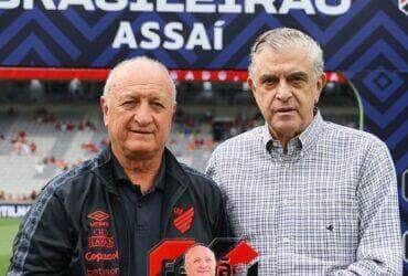 Luiz Felipe Scolari anuncia aposentadoria no futebol; do Criciúma ao penta, veja os títulos conquistados. Foto: Athletico Paranaense