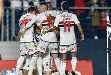 San Lorenzo x São Paulo; onde assistir ao vivo o jogo desta quinta-feira (3) pela Copa Sul-Americana. Foto: SPFC