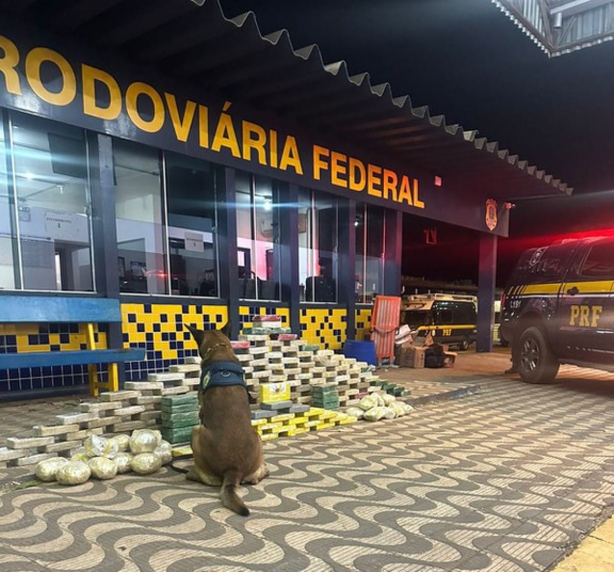 PRF apreende 180kg de cocaína durante fiscalização em Rondonópolis