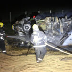 Motorista morre carbonizado em acidente na BR-163 em Nova Mutum