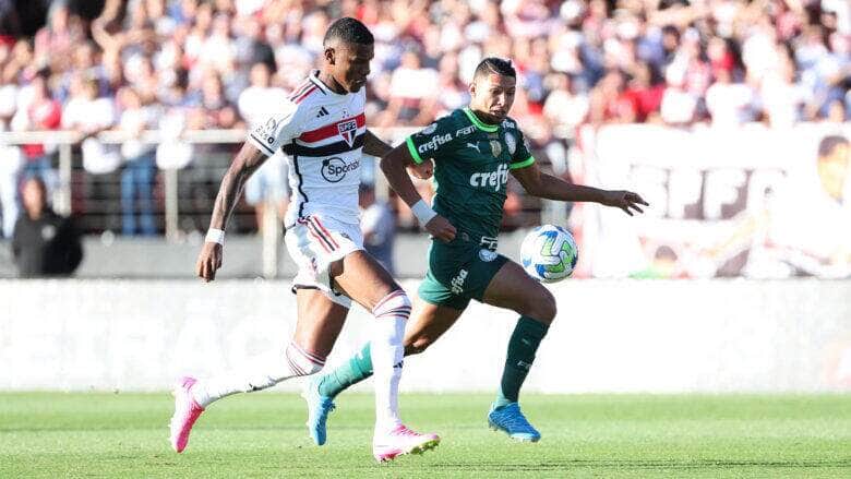 San Lorenzo x São Paulo; onde assistir ao vivo o jogo desta quinta-feira (3) pela Copa Sul-Americana. Foto: Cesar Greco/Ag. Palmeiras