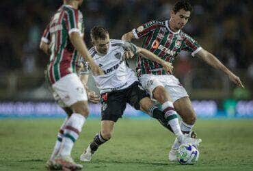 Fluminense visita o Argentinos Juniors nesta terça (1), na ida das oitavas de final da Libertadores. Foto: Pedro Souza/Atlético