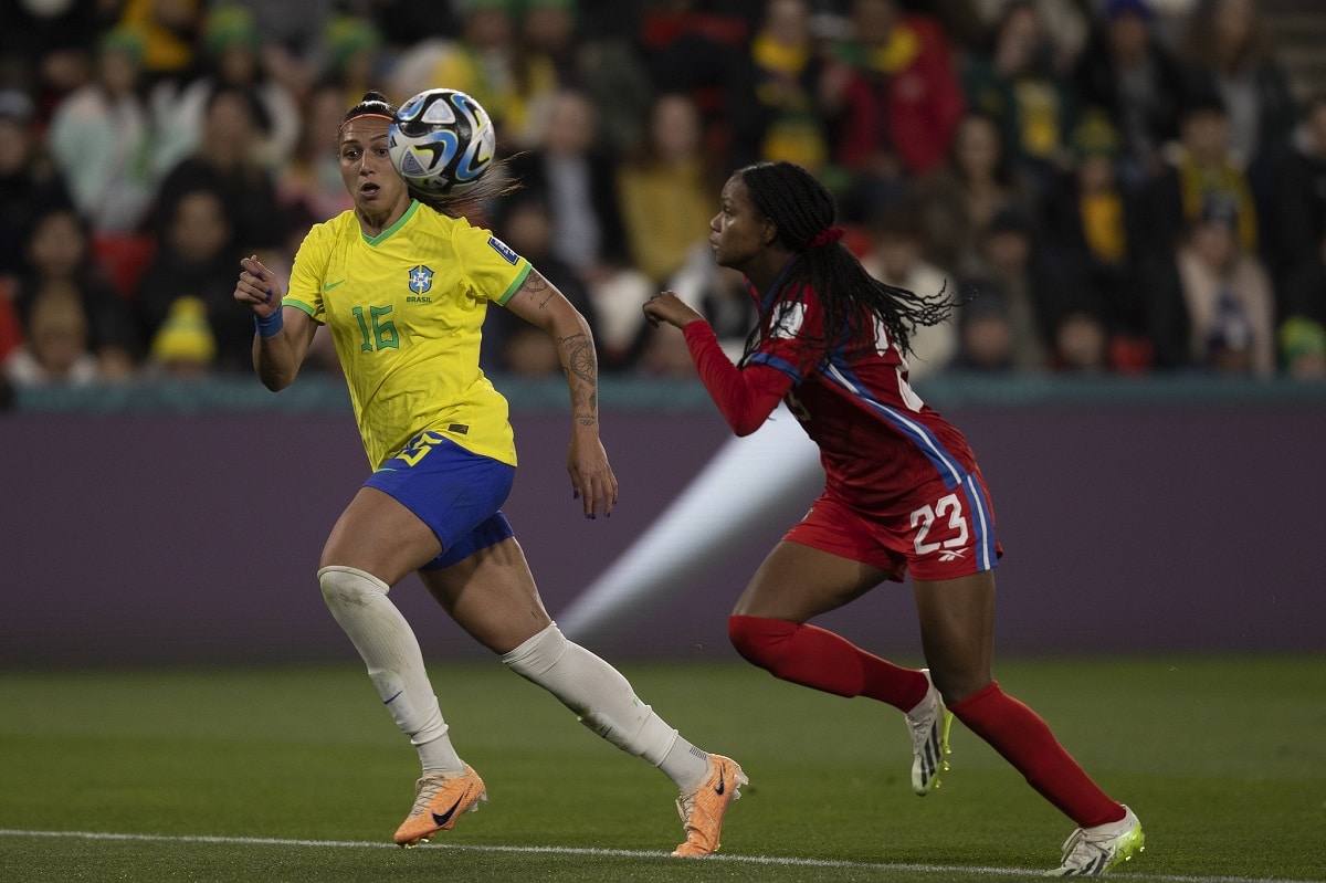 Seleção Brasileira goleia o Panamá na estreia da Copa Feminina; Ary Borges faz 'hat-trick'. Foto: Thais Magalhães/CBF