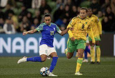 Seleção Brasileira x Jamaica. Foto: Thais Magalhães/CBF