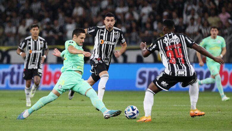 Palmeiras x Atlético Mineiro; onde assistir ao vivo o jogo desta quarta-feira (9) pela Libertadores. Foto: Cesar Greco/Ag. Palmeiras