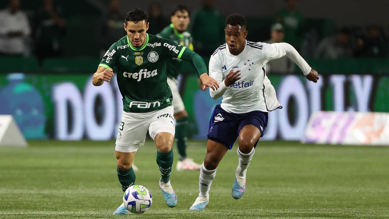 Lance de Palmeiras x Cruzeiro. Foto: Cesar Greco/Ag. Palmeiras