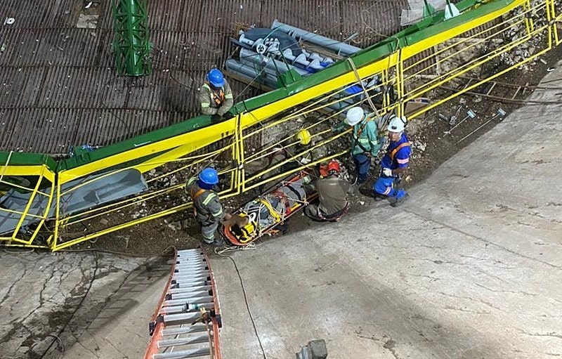 Trabalhador cai de altura de 12 metros em Nova Mutum