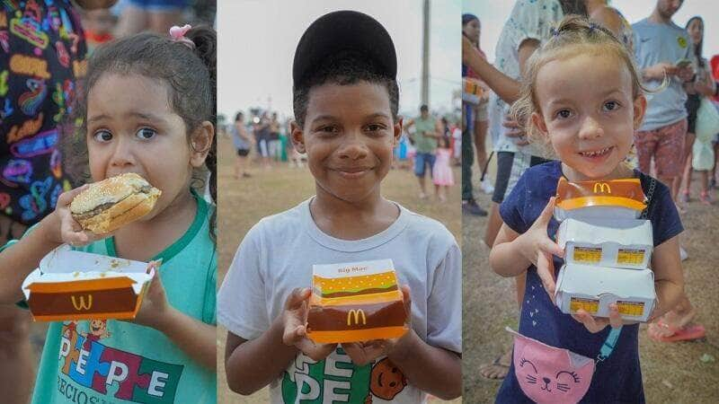 8a edicao do mcdia feliz em lucas do rio verde entrega mais de 4 mil lanches