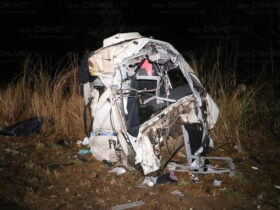 Dois motoristas morrem em grave acidente envolvendo três veículos de carga na BR-163 em Nova Mutum/MT