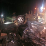 Acidente entre dois veículos deixa seis mortos, incluindo duas crianças