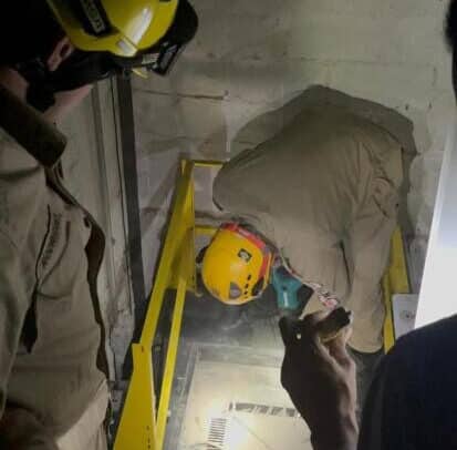 Bombeiros resgatam homem preso em elevador em Lucas do Rio Verde durante queda de energia e1695818110646