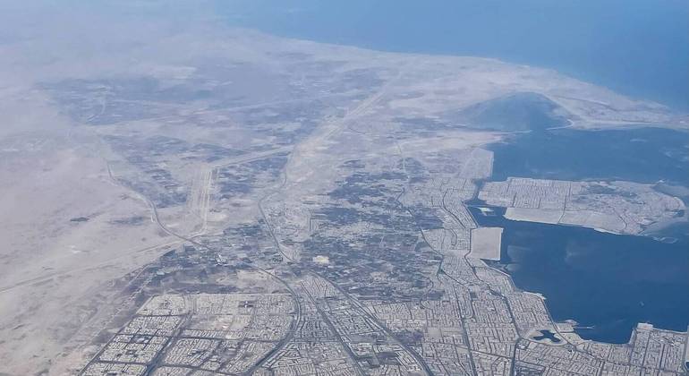 Cidade na Arabia Saudita registra sensacao termica de 578°C a meia noite