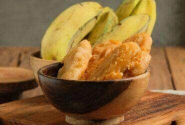Como fazer banana frita