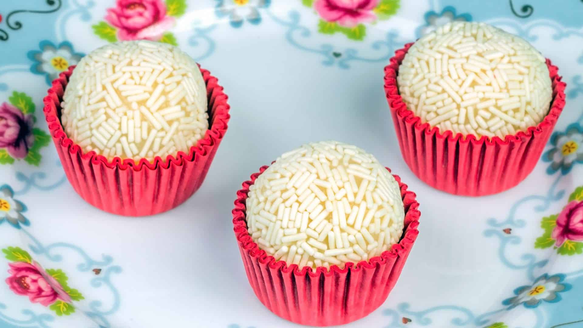 Como fazer brigadeiro branco