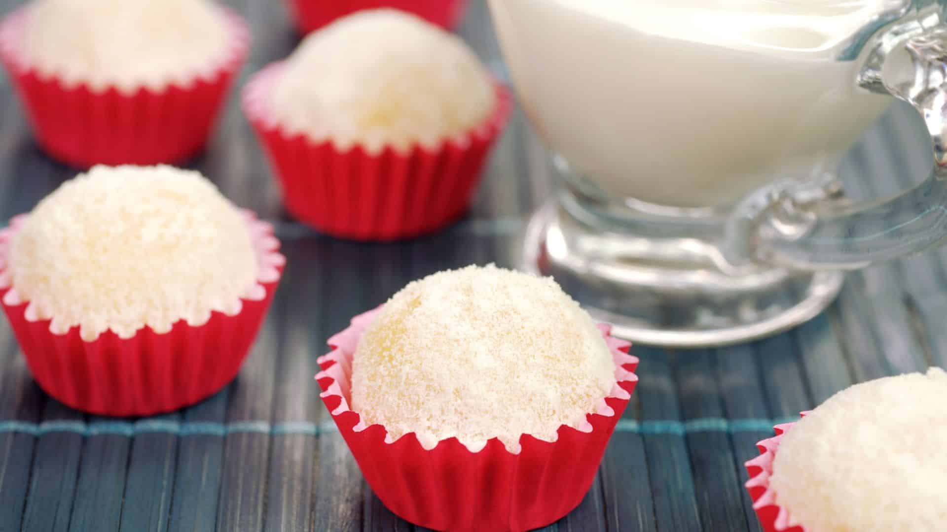 Como fazer brigadeiro branco