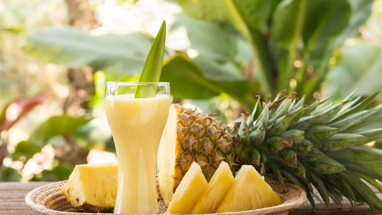 Como fazer suco de abacaxi