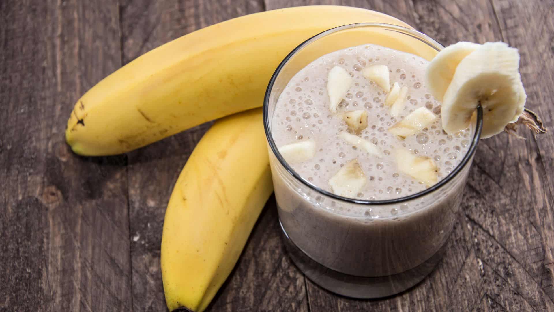 Como fazer vitamina de banana