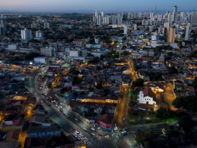 Foto aérea de Cuiabá