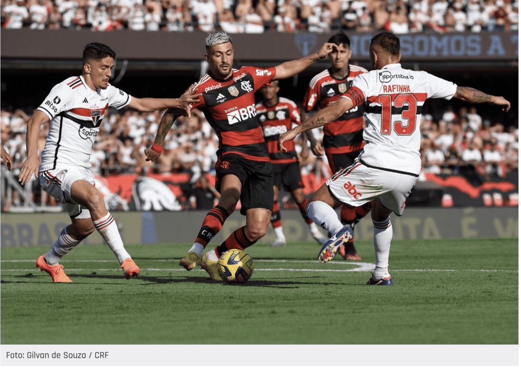 Flamengo empata com o São Paulo no Morumbi, pela final da Copa do Brasil