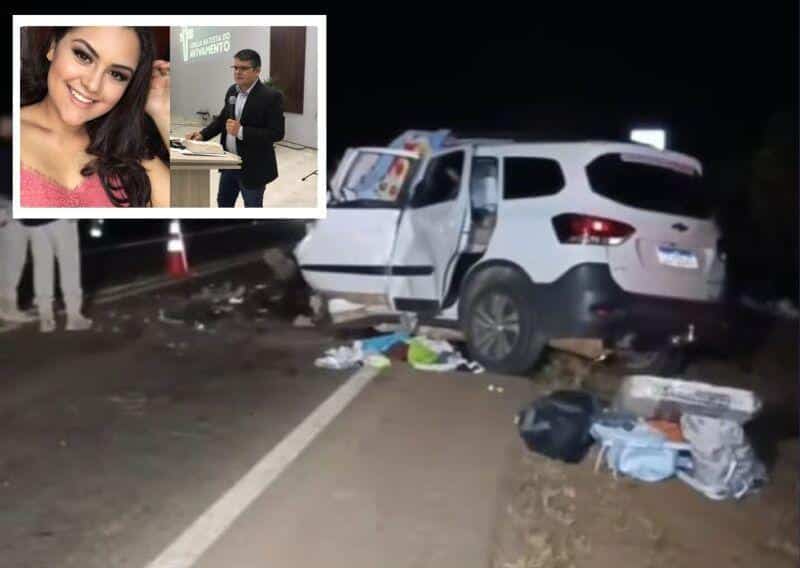 Jovem gravida e pastor de 33 anos morrem em acidente na BR 163 em Mato Grosso