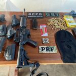 Operação Pentágono apreende munições de grosso calibre e fuzil com investigados por roubo em Mato Grosso