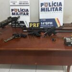 PM e PRF prendem quadrilha suspeita de tentativa de roubo em Mato Grosso