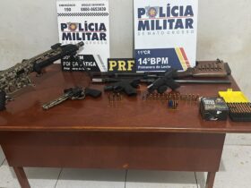 PM e PRF prendem quadrilha suspeita de tentativa de roubo em Mato Grosso