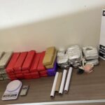 Policia apreende 44 pacotes de entorpecentes que seriam distribuidos em Sapezal