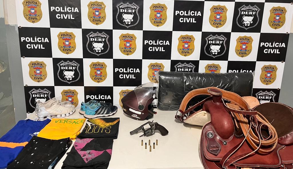 Policia conclui investigacoes que esclareceram 22 crimes de roubos e furtos ocorridos em Rondonopolis