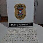 Policia encontra quase 300 papelotes de pasta base na casa de traficante em Mato Grosso