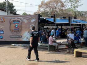 Policia leva servicos da Delegacia Itinerante a moradores do Distrito da Guia em Cuiaba