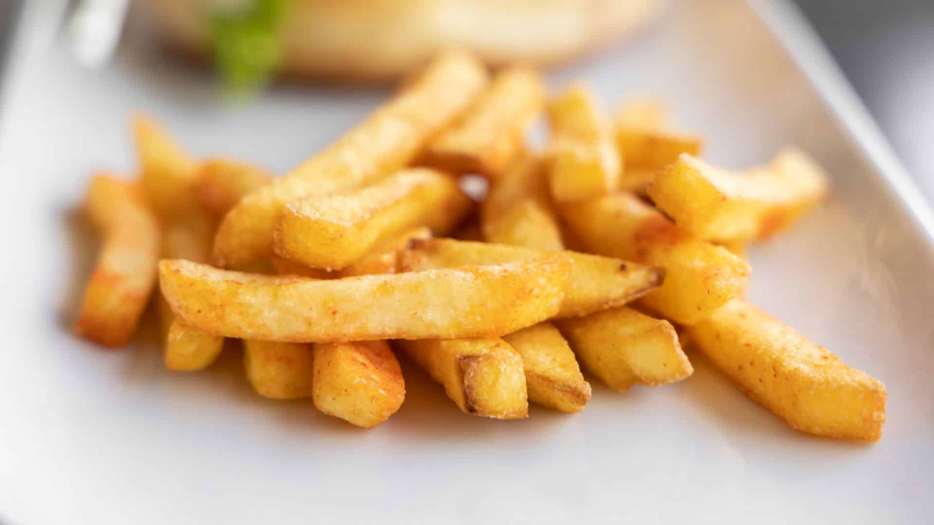 Batata frita crocante e sequinha - Estadão