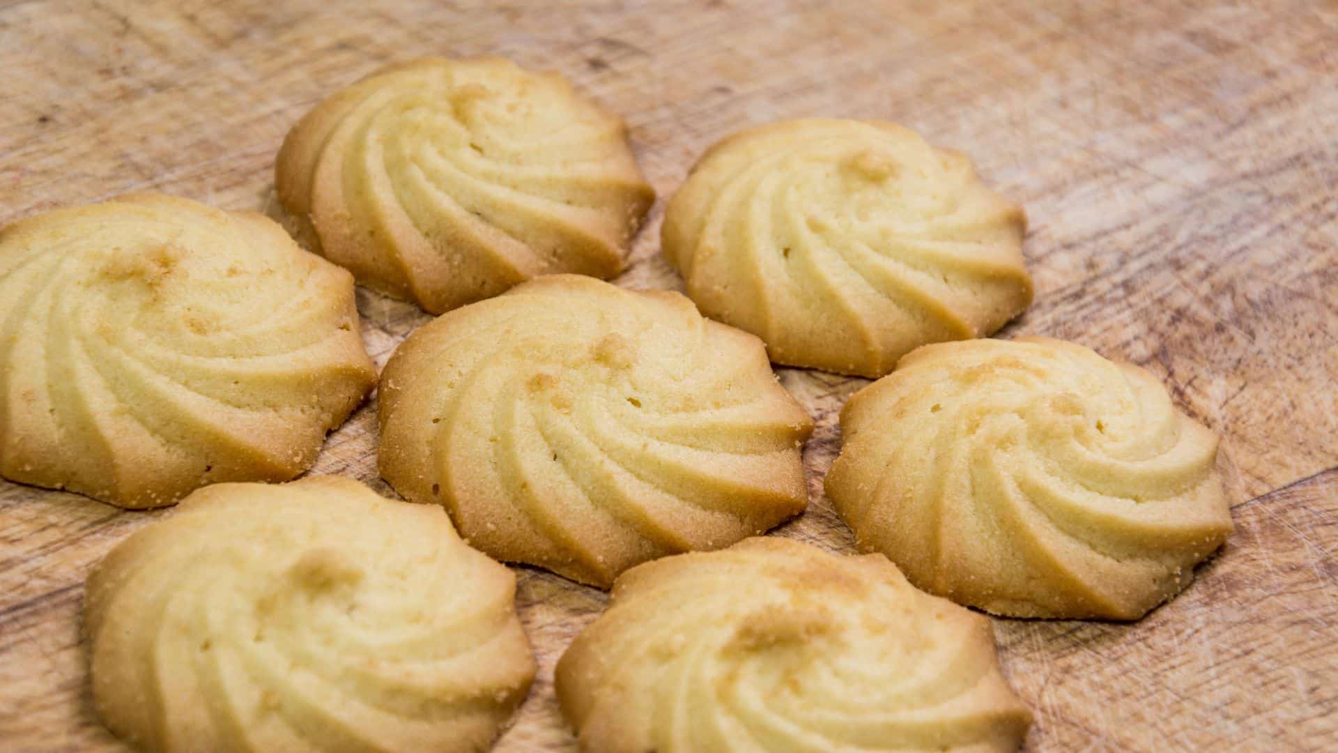 Receita de biscoitos amanteigados