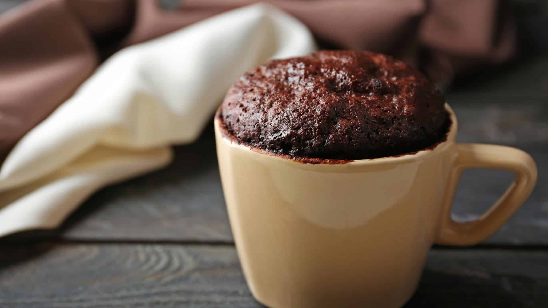 Receita de bolo de caneca