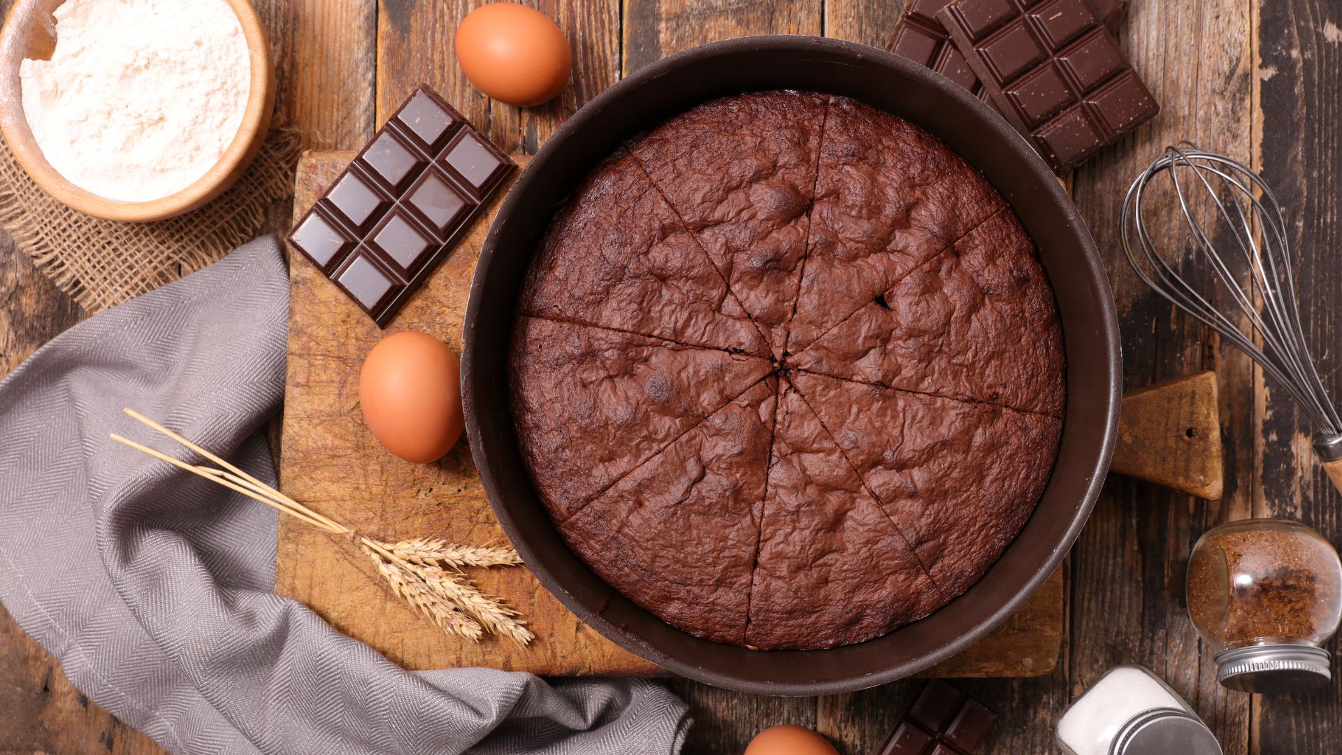 Receita de bolo de chocolate simples