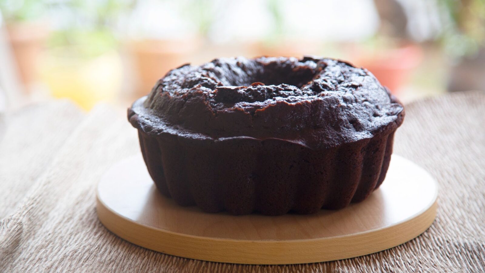 Receita de bolo de chocolate simples