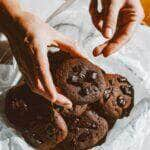 Receita de cookies de chocolate