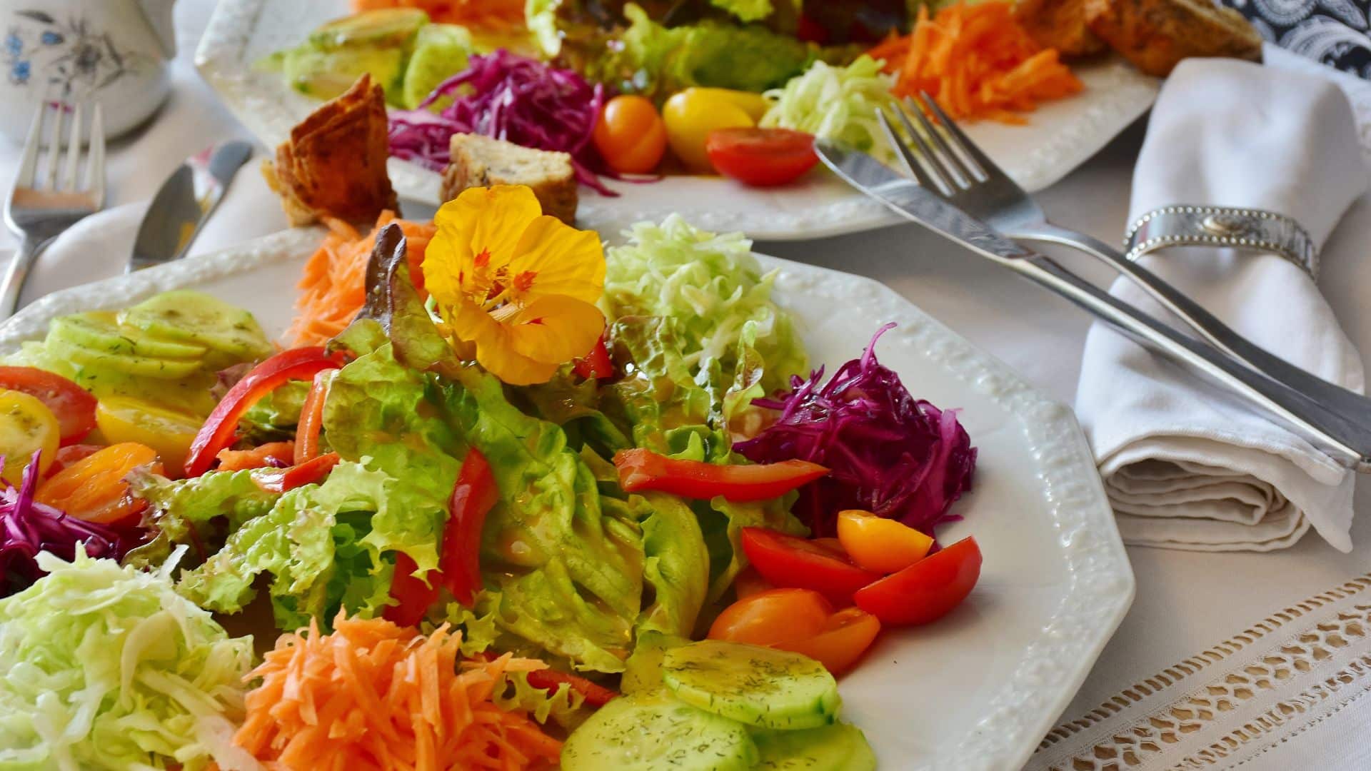 Receita de salada