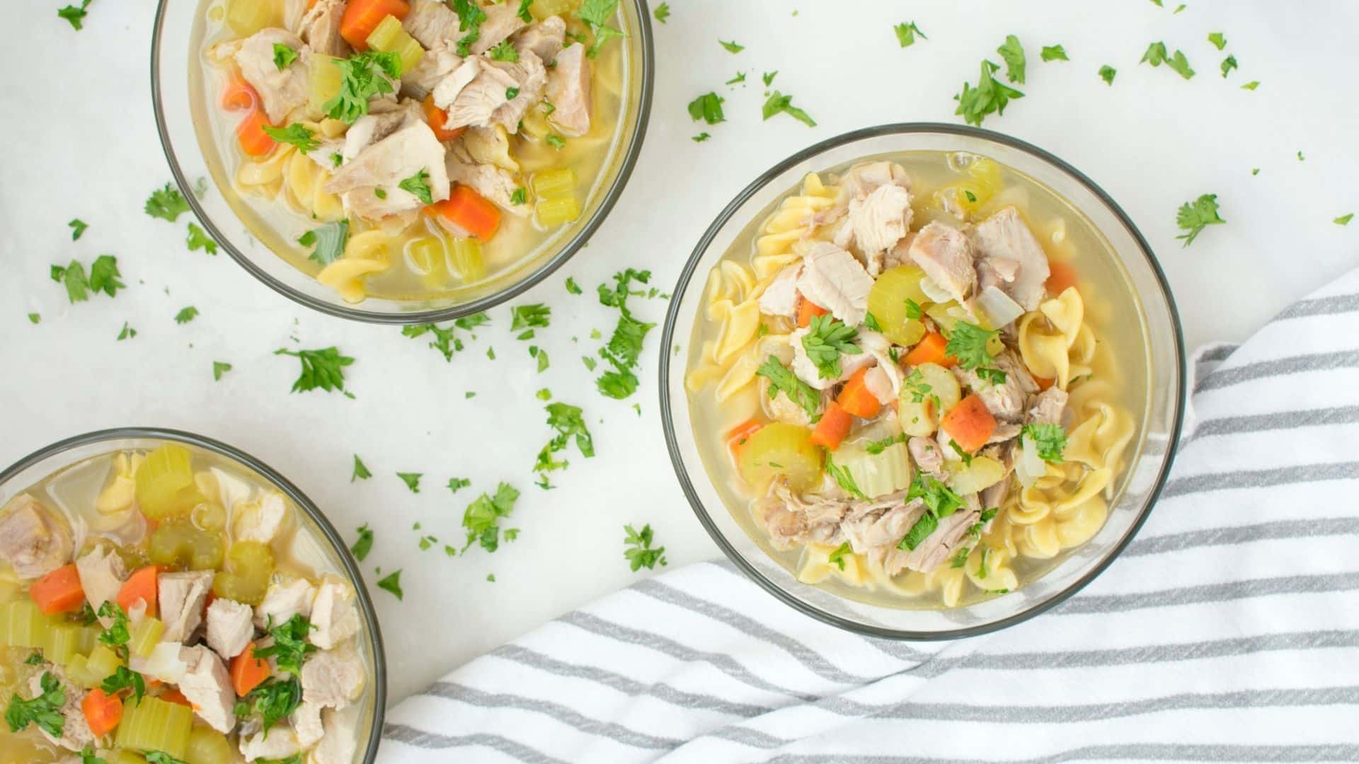 Receita de sopa de macarrão