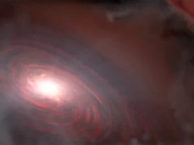 Telescopio James Webb detecta vapor de agua em regiao de formacao de planetas rochosos