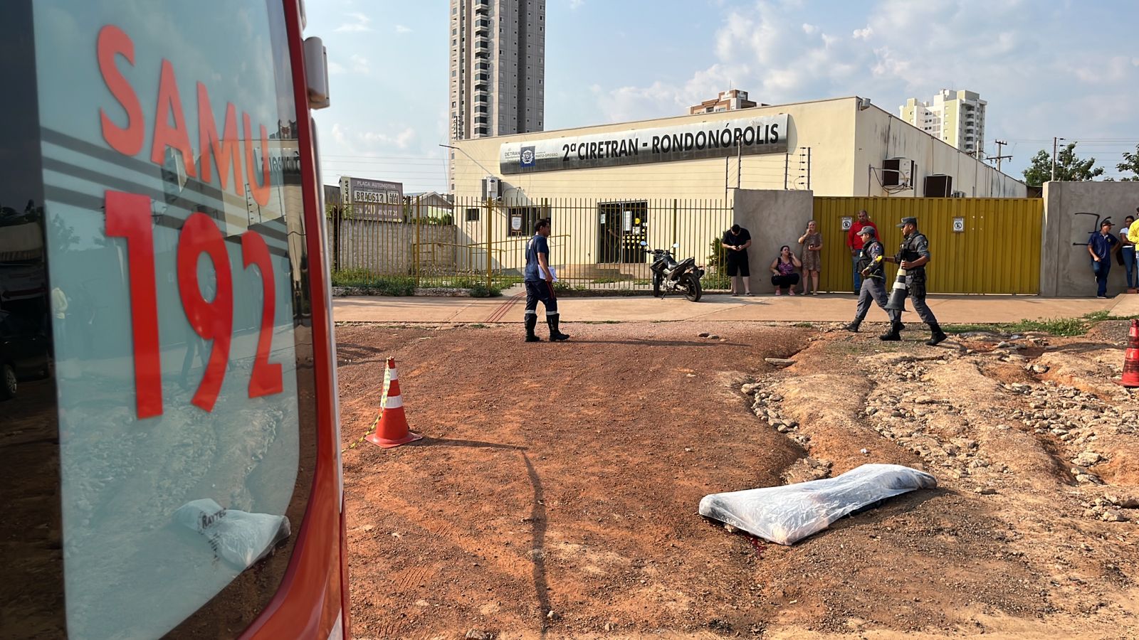 Homem é morto na frente do Detran em Rondonópolis