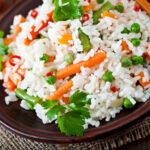 Como fazer arroz com cenoura