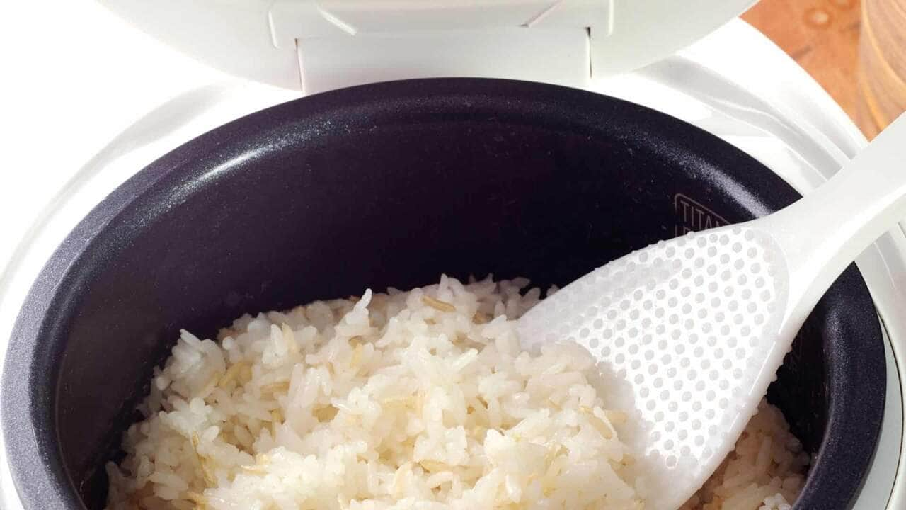 arroz na panela elétrica