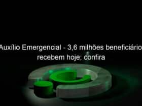 auxilio emergencial 36 milhoes beneficiarios recebem hoje confira 988381