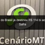 banco do brasil ja destinou r 114 bi ao plano safra 1127068