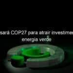 brasil usara cop27 para atrair investimentos em energia verde 1240319